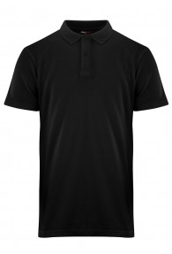 Herren Polohemd "Classic-Style" in schwarz