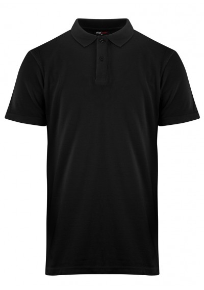 Herren Polohemd "Classic-Style" in schwarz