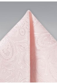 Kavaliertuch lebensfrohes Paisley-Muster blush-rosé