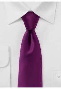 Stylische Krawatte monochrom violett