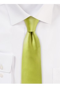 Seiden-Krawatte raffinierter Satinschimmer grün
