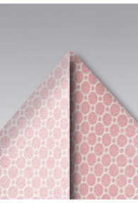 Kavaliertuch Waben-Struktur rosa