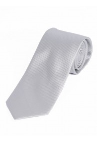 Krawatte monochrom Streifen-Oberfläche silbergrau
