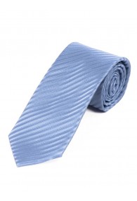 Krawatte einfarbig Streifen-Oberfläche eisblau