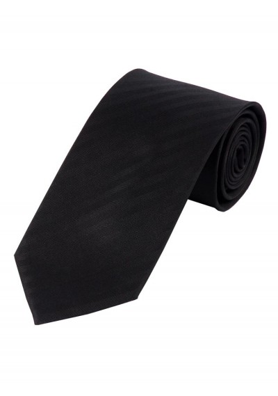 Krawatte unifarben Linien-Struktur schwarz