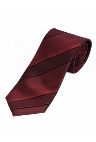 Schmale Krawatte bordeaux Struktur-Dessin