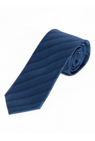 XXL Krawatte monochrom Streifen-Oberfläche ultramarinblau