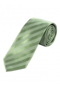 XXL Krawatte einfarbig Linien-Oberfläche edelgrün