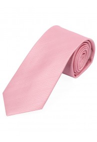 Lange Krawatte monochrom Streifen-Oberfläche rosé