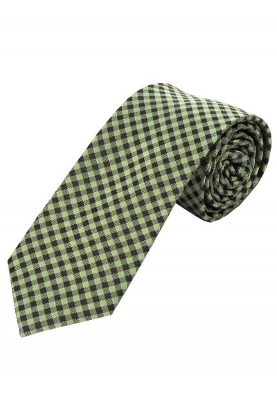 XXL-Krawatte abstrakte Struktur waldgrün teerschwarz