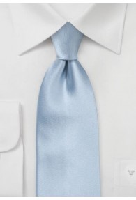 XXL Krawatte eisblau