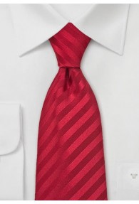 Rote Krawatte Streifen