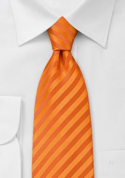 Granada XXL-Krawatte in orange