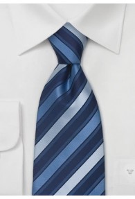 XXL-Krawatte Blautönen