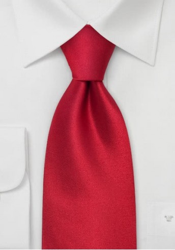 XXL-Krawatte kräftiges rot