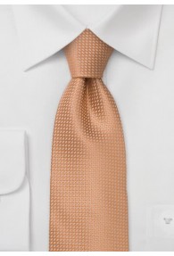 Krawatte warmes Terrakotta