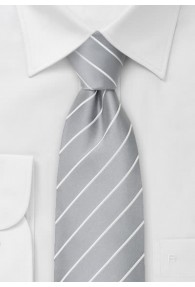 Elegance Krawatte silber