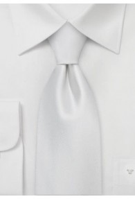 Edle Krawatte weiß