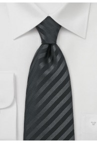 Granada XXL-Krawatte in schwarz