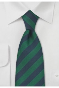 Krawatte navy grün