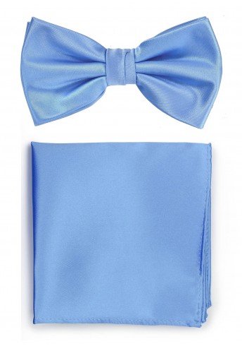 Schleife und Ziertuch in himmelblau Schleife und Ziertuch in himmelblau