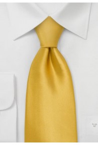 XXL Krawatte sommerliches gelb