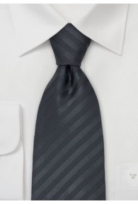 XXL-Krawatte anthrazit