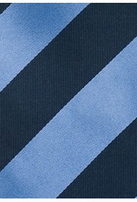 Krawatte Streifen hell- dunkelblau