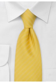 Krawatte sommerliches Gelb
