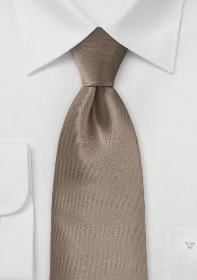 Limoges Krawatte in mocca