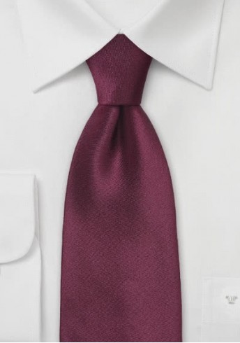 Lange Krawatte dunkles bordeaux Lange Krawatte dunkles bordeaux