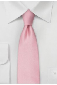Schmale Krawatte rosa