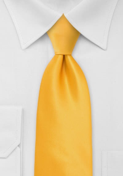 Krawatte in gelb