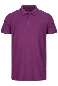 Herren Polohemd "Classic-Style" in lila