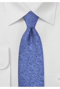 Krawatte Paisleys hellblau