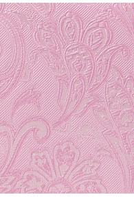 Krawatte elegantes Paisley-Muster rosa