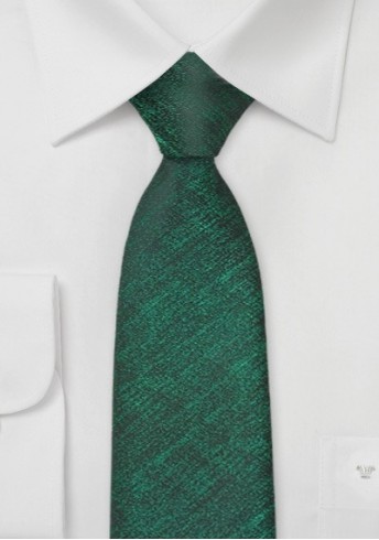 Krawatte tannengrün gesprenkelt