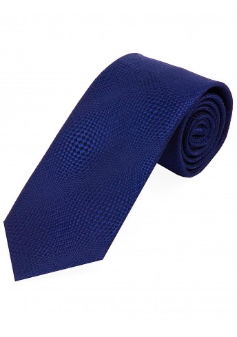 XXL-Krawatte Struktur-DekorKrawatte Struktur-Dessin blau 