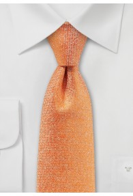 Krawatte gesprenkelt in orange