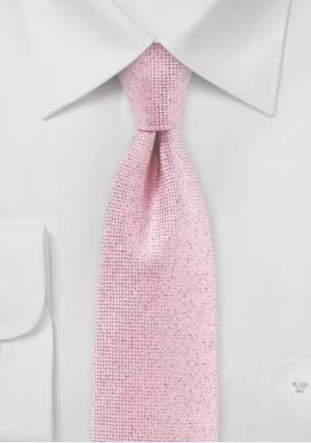 Businesskrawatte marmoriert in blush-rosa