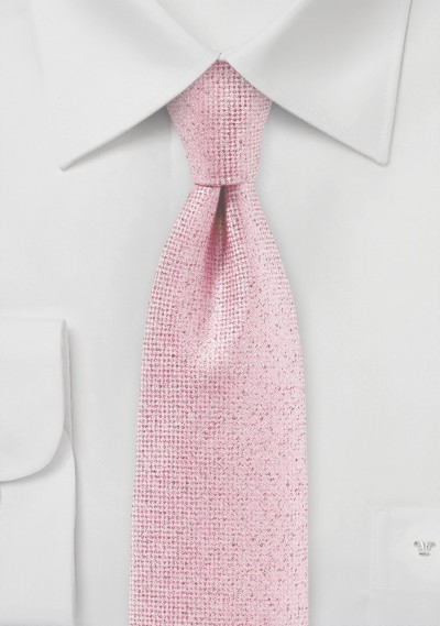 Businesskrawatte marmoriert in blush-rosa