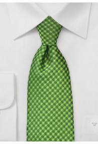 Krawatte Struktur-Kästen hellgrün