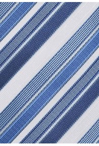 Krawatte Streifen-Muster blassblau