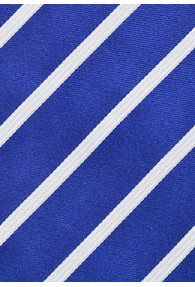 Herrenkrawatte Business-Streifendesign blau