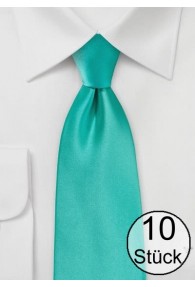 Auffallende Krawatte aqua...