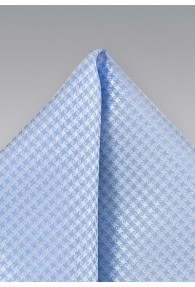 Herren-Einstecktuch Struktur-Pattern taubenblau