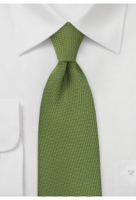 Krawatte  filigran strukturiert grün