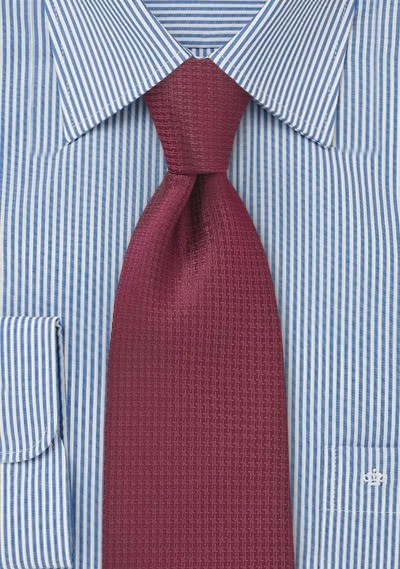 Krawatte bordeaux Netz-Dessin