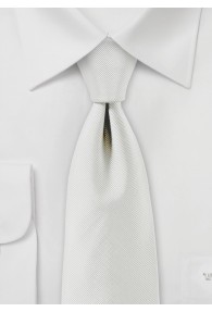 Krawatte weiß Luxury Rips