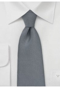 Krawatte anthrazit strukturiert